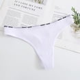 thumbnail image 1 of Ropa interior de mujer Tanga sexy de algodón puro para mujer, tentación caliente, cintura baja, hilo para niña, 1 of 6