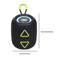 thumbnail image 3 of Altavoz 5.3 compatible con Bluetooth Altavoz de 1200 mAh Radio FM Luz LED (Negro) Kuymtek Para estrenar, 3 of 3