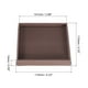 thumbnail image 2 of Almohadillas para muebles, 12 piezas de 4'' x 4'' - Protectores de piso de patas de silla de goma cuadrada, taza de rueda antideslizante (marrón), 2 of 5