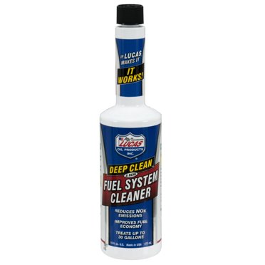 Lucas Oil 10512 Deep Clean Fuel System Cleaner - 16 Oz Bottle