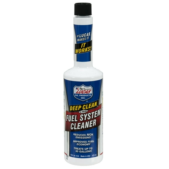 Lucas Oil 10512 Deep Clean Fuel System Cleaner Performance Additive 16 Ounce
