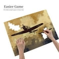 thumbnail image 2 of 1000 Piece Vintage WWII Fighter Plane Jigsaw Puzzle For Adults – Captivating Military Art, Challenging Brain Workout, Relaxing Activity & Ideal Gift, 2 of 7