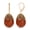 Brown, variant on 1928 Jewelry Filigree Pear Shaped Drop Earrings