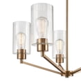 thumbnail image 4 of 9515-MG Millennium Lighting Beverlly - 5 Light Chandelier-21.5 Inches Tall and 26 Inches Wide-Modern Gold Finish    -Traditional Installation, 4 of 6