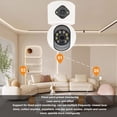 thumbnail image 3 of Cámara de seguridad ANGGREK de doble lente con wifi y Soporte para el hogar, 3 of 8