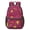 Football and Trophy Pink Pattern, variant on Soccer and Shadow Purple Pattern 17" School Backpacks for Teens,Waterproof Oxford Fabric,S-Shape Padded Straps for School,Travel,Hiking,Camping