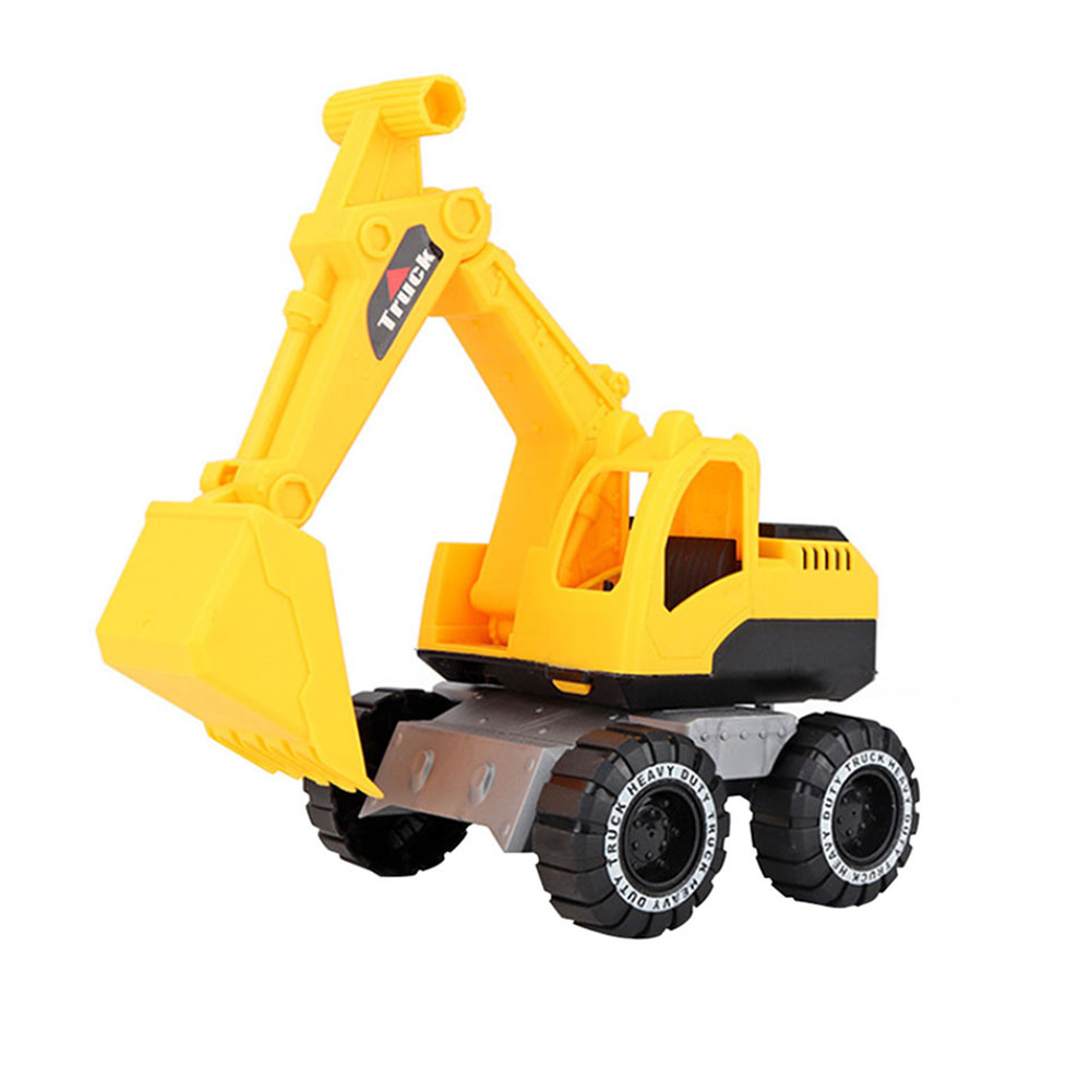 Baby Shining Car Toy Engineering Car Excavator Model Tractor Toy Dump Truck Model Classic Toy Vehicles Mini Gift for Boy - image 1 of 8