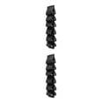thumbnail image 4 of Naiovety Estante de almacenamiento de zapatos sobre la puerta para el hogar, 12 bolsillos, bolsa para colgar Negro 2Conjunto, 4 of 6