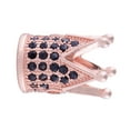 thumbnail image 4 of Justharion Crown Beads for Bracelets Making Large Hole Jewelry Spacers Small Bracelet Charms with Rhinestones Fashion Accessory Bead Kit Type 7 5Set, 4 of 6