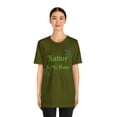 thumbnail image 3 of Nature Is My Home Unisex Jersey Short Sleeve Tee, 3 of 12