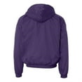 thumbnail image 2 of HOODED TAFFETA JKT/FLC LD PURPLE S, 2 of 2