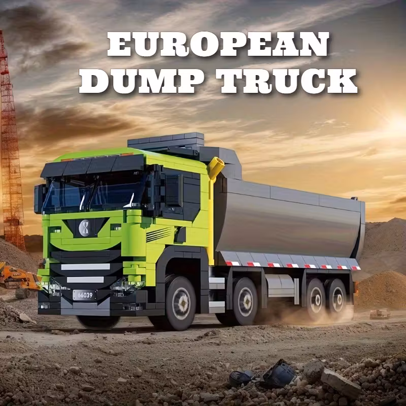 thumbnail image 5 of Remocguys Dump Truck Building Blocks Set Compatible with Lego City Truck Model Gift for Boys 614 Pcs, 5 of 8