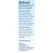 Refresh Tears Lubricant Eye Drops Artificial Tears, 15 ml, 1 Bottle
