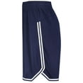 thumbnail image 3 of Holloway Sportswear L Retro Basketball Shorts Navy/White 224077, 3 of 5