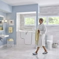 thumbnail image 3 of American Standard Boulevard FloWise One-Piece 1.28 gpf Elongated Toilet with Concealed Trap-Way in White, 3 of 5