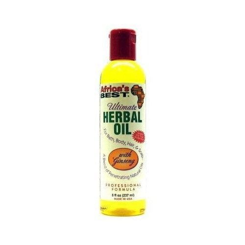 Africa's Best Ultimate Herbal Oil For Hair, Body, and Nails, 8 Oz