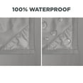 Waterproof Ultimate Shield Gray Fabric Shower Curtain Liner, 70" x 72" Better Homes & Gardens
