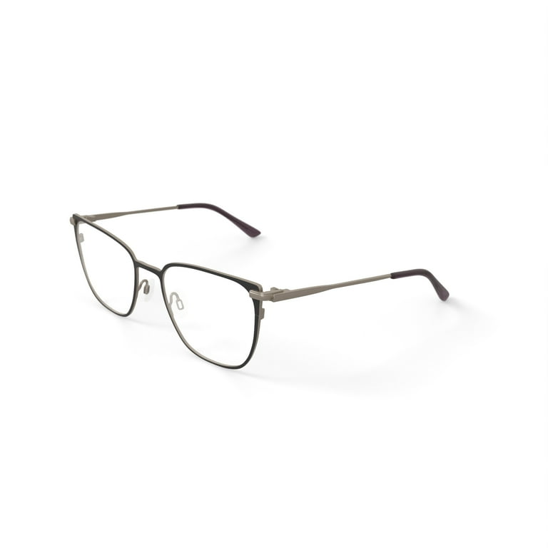 Walmart Women's MC006 Diane Square Prescription Eyeglasses with
