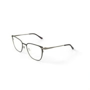 Walmart Women's MC006 Diane Square Prescription Eyeglasses with Case, Black