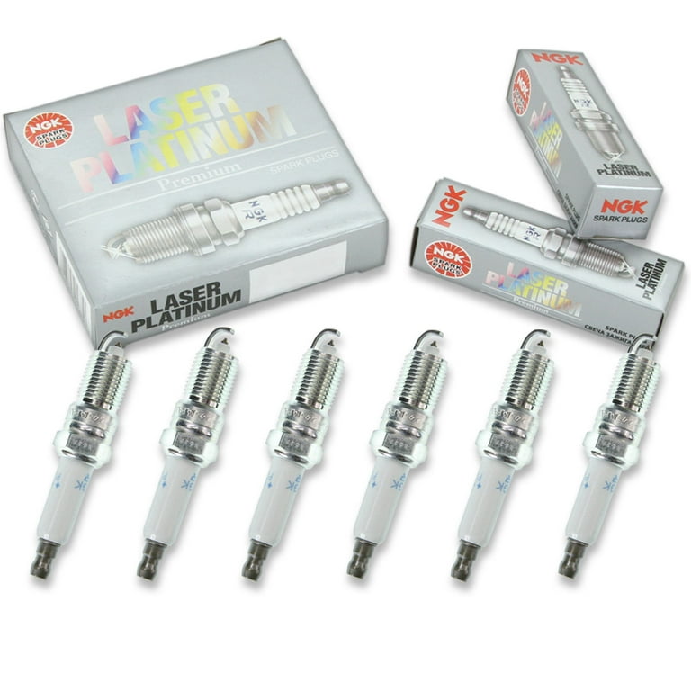 6 pc NGK 7862 Laser Platinum Spark Plugs for 12563707