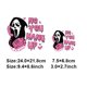 thumbnail image 1 of Calcomanías de ropa de terror para colgar, pegatinas térmicas rosas de película de terror de Halloween, transferencia de calor, Parches de hierro, 1 of 4