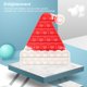 thumbnail image 5 of Serie navideña Juguetes de silicona Descompresión Juguete educativo para niños Empuje Burbujas Dedos Juguetes Soy un maestro para cumpleaños Fiesta de Navidad, 5 of 5