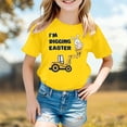 thumbnail image 2 of T-Shirts pour Filles Col Ras du Cou T-Shirts Graphiques Tenues d'Été pour Filles Hauts 10-11 Ans, 2 of 4