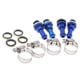 thumbnail image 5 of 1 De Metal motor Refrigerador De Aceite Tornillos Tornillos Piezas De La Motocicleta Accesorios Rojo / Azul DYNWAVEMX Adaptador de transferencia de tubo, 5 of 8