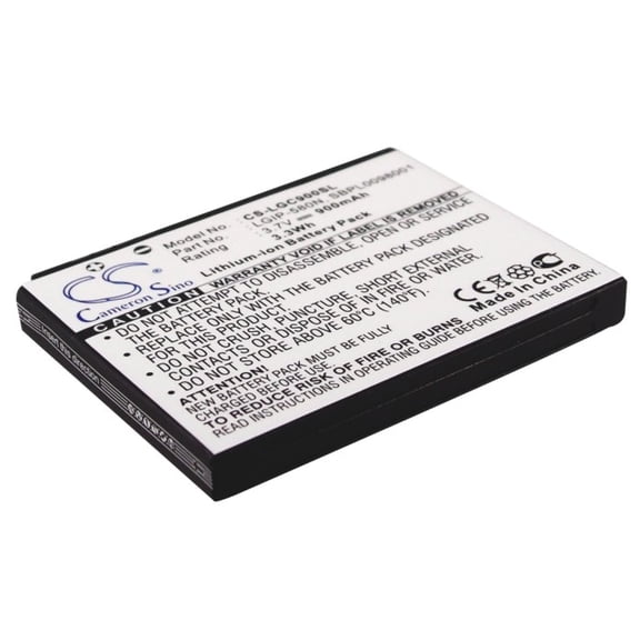 900mAh LGIP-580N SBPL0098001 SBPL0098701 Battery for LG GC900 GC900e GT950 GT505 GC900 Viewty Smart Bliss UX-700