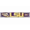 thumbnail image 3 of Fremont Die NCAA LSU Tigers Team Sign 4"" x 24"" Street Sign, 3 of 3