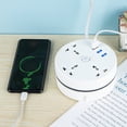 thumbnail image 1 of Household Essentials Tools Home Improvement,Multi Plug Power Strip with 70.8In Extension Cord with Multiple Usb Outlets for Office Dorm Room Ideal for Charging Smartphones Laptops Small Appliances, 1 of 1