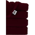 thumbnail image 2 of Diplomat Beach Towels 100% Cotton Terry Velour, 30x60 2-Pack (Burgundy Pms 505-C) 11.0 lbs per doz 100% Cotton, 2 of 6