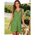 thumbnail image 5 of Drawstring Sleeveless Hooded Knit Dress – Stylish and Comfortable for Every Occasion, 5 of 11
