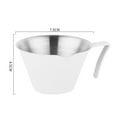 thumbnail image 2 of Hariumiu Espresso Measuring Cup 100ml Coffee Measuring Cup with Scale Mark Food Grade Polished Surface Ergonomic Handle Design Espresso Shot Cup Kitchen Tool, 2 of 8