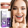 thumbnail image 4 of Usmixi Non-invasive Purple Teeth Whitener Tooth Paste, Teeth Whitening Toothpaste, for Teeth Whitening, Travel Toothpaste,, 4 of 5