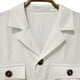 thumbnail image 3 of pstuiky Camisas para hombre de manga larga, Camisa informal de manga larga con cuello alto y botones de color liso para hombre camisetas de hombre xl, 3 of 4