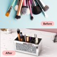 thumbnail image 4 of Organizador de brochas de maquillaje SHYFOY con diamante triturado, 4 of 6