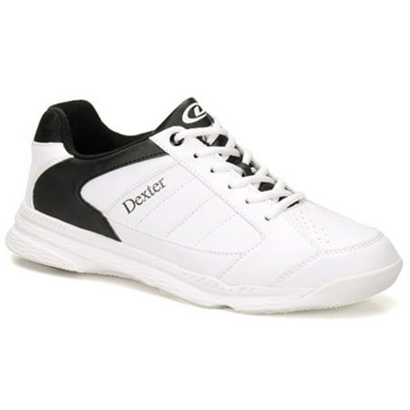Dexter Mens Ricky IV WIDE Bowling Shoes- White/Black 11 E
