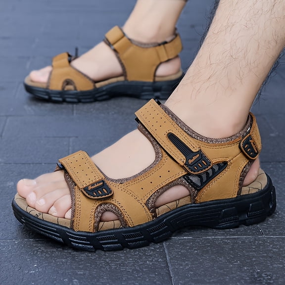 Summer New Men's Breathable Beach Shoes Soft Sole Outdoor Sports Sandals Casual Sandals Men's Shoes