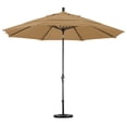 thumbnail image 2 of Parasol de Marché en Aluminium 11 Pieds Inclinaison Col Bronze/oléfine/champagne/dwv, 2 of 2