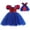 Dark Blue, variant on Red Blue Superhero Spider Dress Costume with Sequin Bodice for Festive Party Halloween Cosplay Gown 110