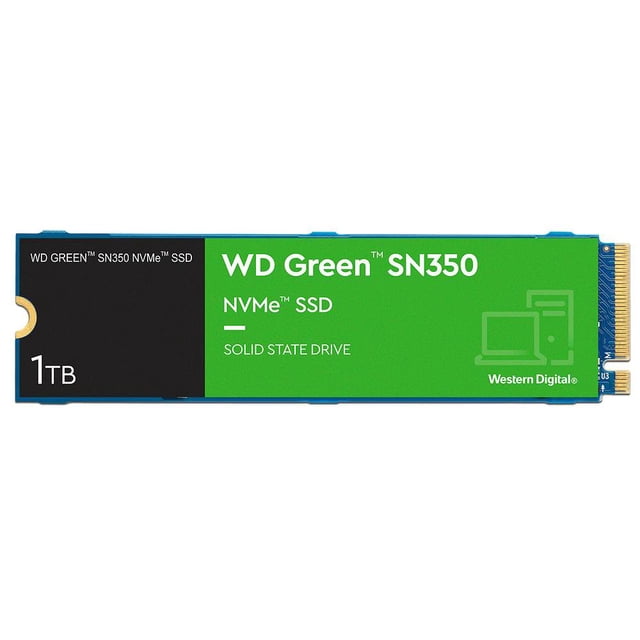 Unidad de Estado Sólido Western Digital Green de 1TB, M.2 NVMe PCIe. Western Digital WDS100T3G0C