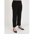 thumbnail image 3 of Black - Plus Size Pants - Alia, 3 of 5