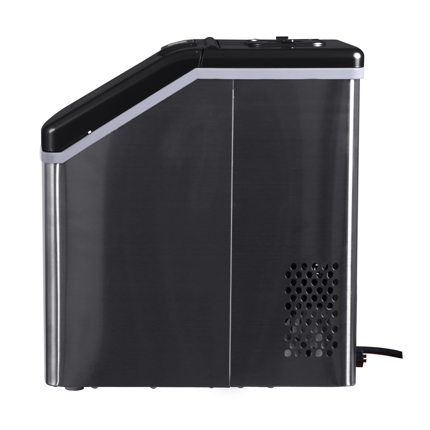Ice Maker Machine Countertop with Ice Scoop & Basket, Perfect for Home/Kitchen/Office/Bar Black, Portable Ice Maker 26Lbs/24H Ice Maker Machine Countertop with Ice Scoop & Basket, Perfect for Home/Kitchen/Office/Bar Black, Portable Ice Maker 26Lbs/24H