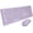 Purple, variant on Macally Wireless Keyboard and Mouse Combo for Mac  - Compatible Apple Bluetooth Keyboard & Mouse Combo for Macbook Pro/Air, iMac, Mac Mini/Pro/Studio (Multi Device, Rechargeable, Emoji Keys, Purple)