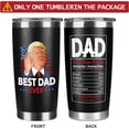 thumbnail image 2 of Dad Birthday Gift for Dad Best Dad Ever Gifts Dad Gifts from Daughter Gifts for Dad Who Wants Nothing Fathers Day Mug Gifts from Son Presents for Dad Stuff Gifts for Dad Tumbler New Dad Gifts, 2 of 6