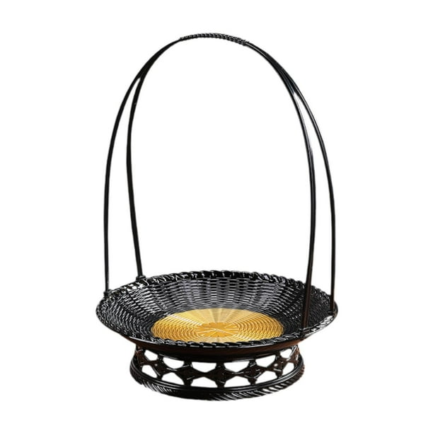 Plato para servir sushi, ensalada, comida, aperitivo, plato de fruta, sushi japonés negro 255 cm x 35 cm