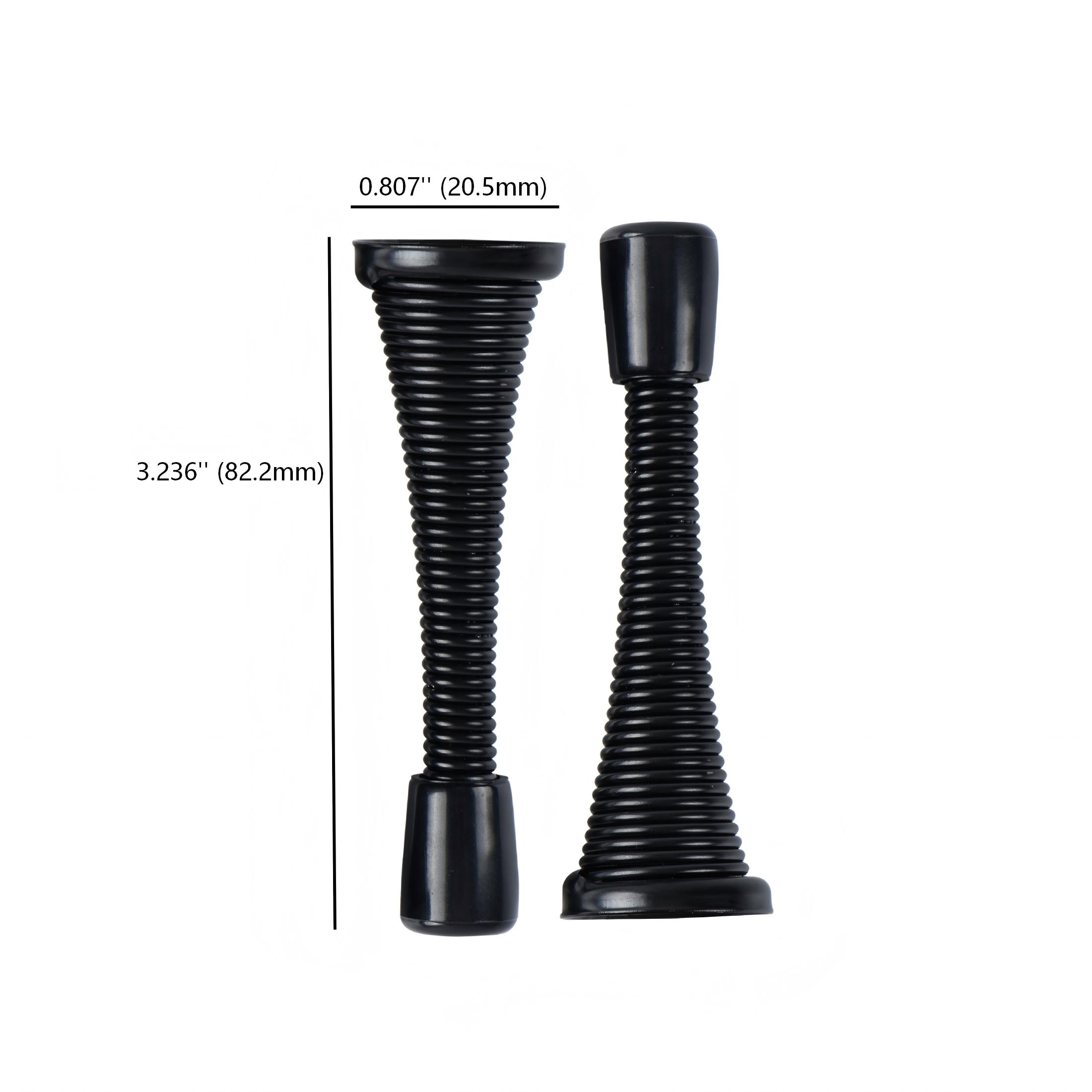 Hyper Tough Spring Doorstop, Black, 20-Pack photo 3