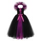 thumbnail image 3 of Vestido de Halloween para niños y niñas, disfraz de bruja y reina, maléfica, fiesta de carnaval, disfraces góticos, 3 of 5