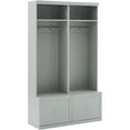 thumbnail image 1 of Crosley KF31007GY Harper Entryway Set with 2 Hall Trees, Gray - 2 Piece, 1 of 14